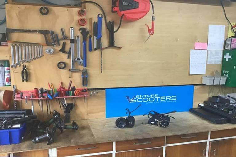 venture scooters workshop